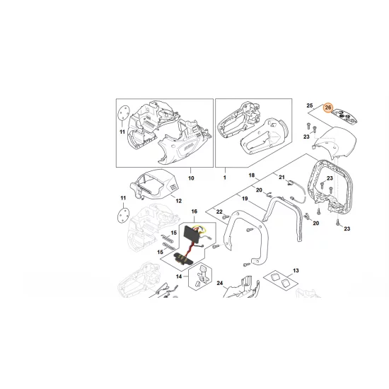 STIHL  Tabliczka ostrzegawcza HA06 967 7200